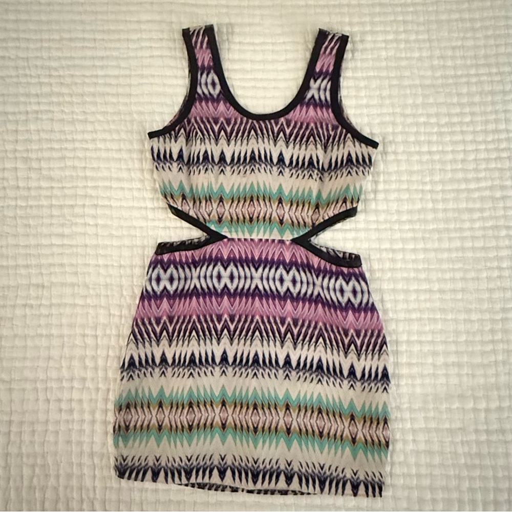 Parker Patterned Sleeveless Dress